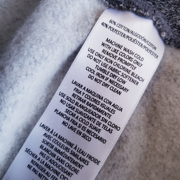 CALVIN KLEIN Performance NWOT Fleece Lined Jogger - Gray/White XS - Picture 5 of 12